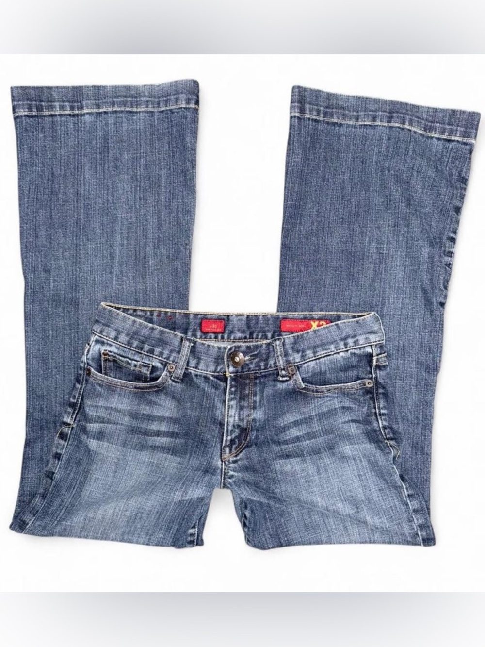 X2 Women’s Boot Cut Jeans - Medium Blue Denim